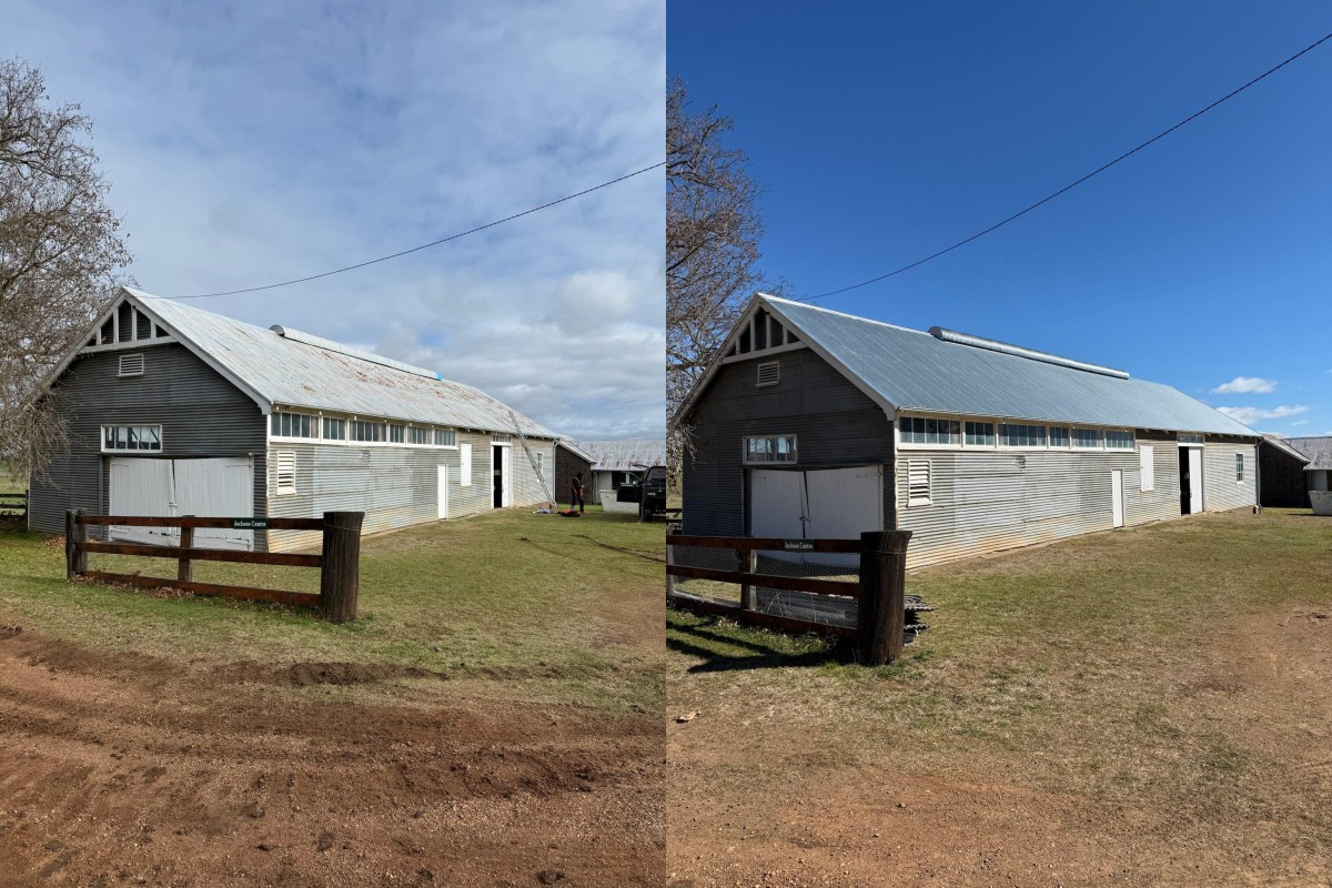 Re-Roofing at Saumarez, Armidale
